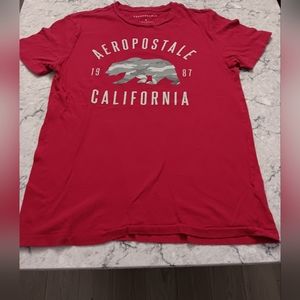 Slightly worn Aeropostle t-shirt, Men's Sm, red